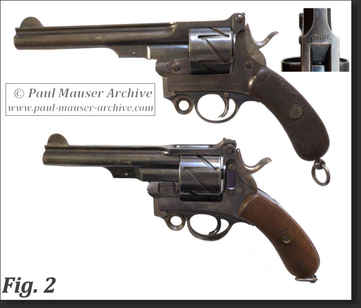 Paul Mauser Experimental C78 Revolver. All Rights Reserved.